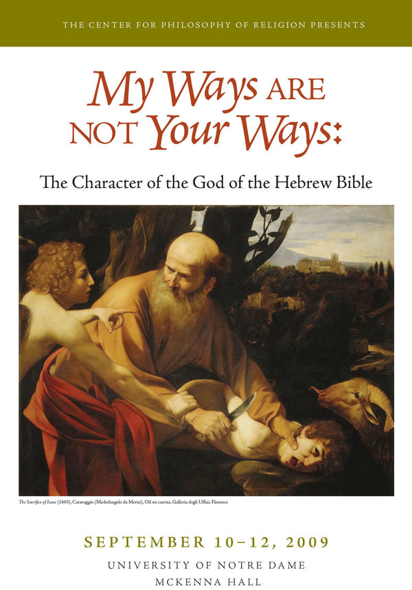 My Ways Are Not Your Ways Program Cover