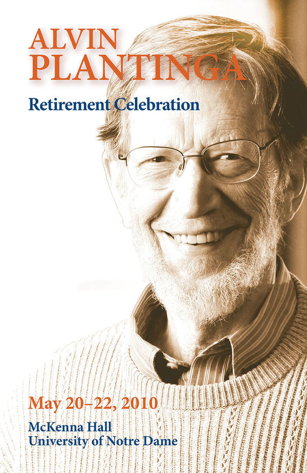 Plantinga Retirement Celebration Program Cover